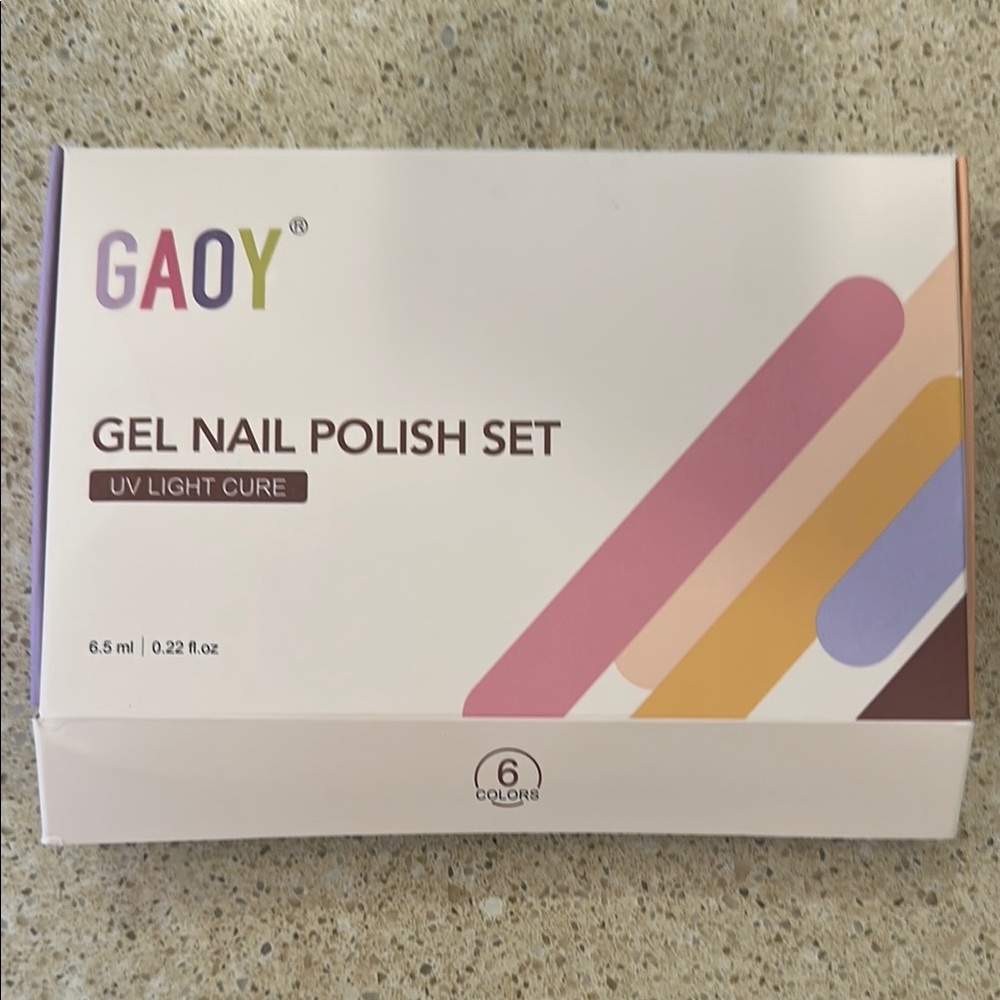 Gel Nail Polish Set - Multicolor